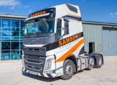 Volvo FH 500 Euro 6 6x2 12,777cc diesel automatic tractor unit Registration Number: PN69 BCV Date of