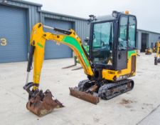JCB 16C-1 1.6 tonne rubber tracked mini excavator Year of Manufacture: 2019 Model Year: 2019 S/N: