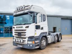 Scania R450 6x2 12740cc diesel automatic tractor unit Registration Number: EK65 JOH Date of