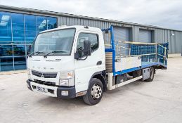 Mitsubishi Fuso Canter 7C18 Euro 6 7.5 tonne 2998cc diesel automatic beaver tail plant lorry