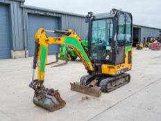JCB 16C-1 1.6 tonne rubber tracked mini excavator Year of Manufacture: 2018 Model Year: 2018 S/N: