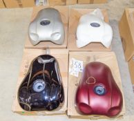 4 - CCM Spitfire fuel tanks in various colours ** These tanks have been swapped due to paint