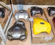 4 - CCM Spitfire fuel tanks in various colours ** These tanks have been swapped due to paint