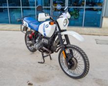 1990 BMW R80 GS 798cc motorcycle Registration number: H 487 AVU Date of registration: 21/08/1990