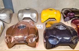 4 - CCM Spitfire fuel tanks in various colours ** These tanks have been swapped due to paint