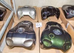 4 - CCM Spitfire fuel tanks in various colours ** These tanks have been swapped due to paint