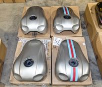 4 - CCM Spitfire fuel tanks in various colours ** These tanks have been swapped due to paint