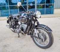 1957 BMW R50 490cc motorcycle Registration number: 317 UXB Date of registration: August 1957 MOT: