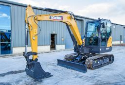 XCMG XE60GA 6 tonne steel tracked excavator Year: 2025 S/N: ERKA21831 Recorded Hours: 12 blade,