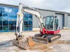 Takeuchi TB250 5 tonne rubber tracked excavator Year: 2018 S/N: 125006012 Recorded Hours: 5433