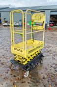 Youngman Boss X3 battery electric push around scissor lift access platform Year: 2015 S/N: 12149