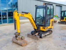 JCB 16 C-1 1.6 tonne rubber tracked mini excavator Year: 2020 S/N: 2701858 Recorded Hours: 1072