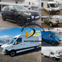 ** Commercial Vehicle & Car Event ** Land Rover Discovery Sport SE TECH 2017 - Nissan Navara Tekna 2015 - Citroen Relay L3 H3 Enterprise 2020 **