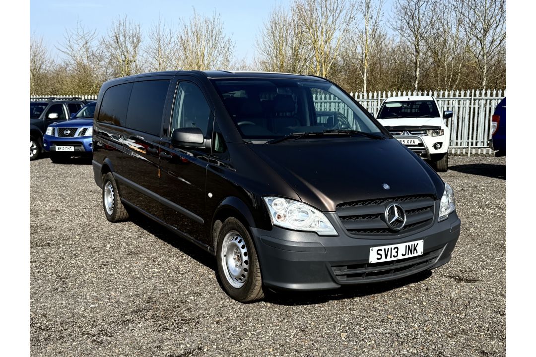 ** ON SALE** Mercedes Benz Trevliner Vito V113 2.1 CDI X-Long 9 Seats 2013 '13 Reg' A/C - Image 2 of 24