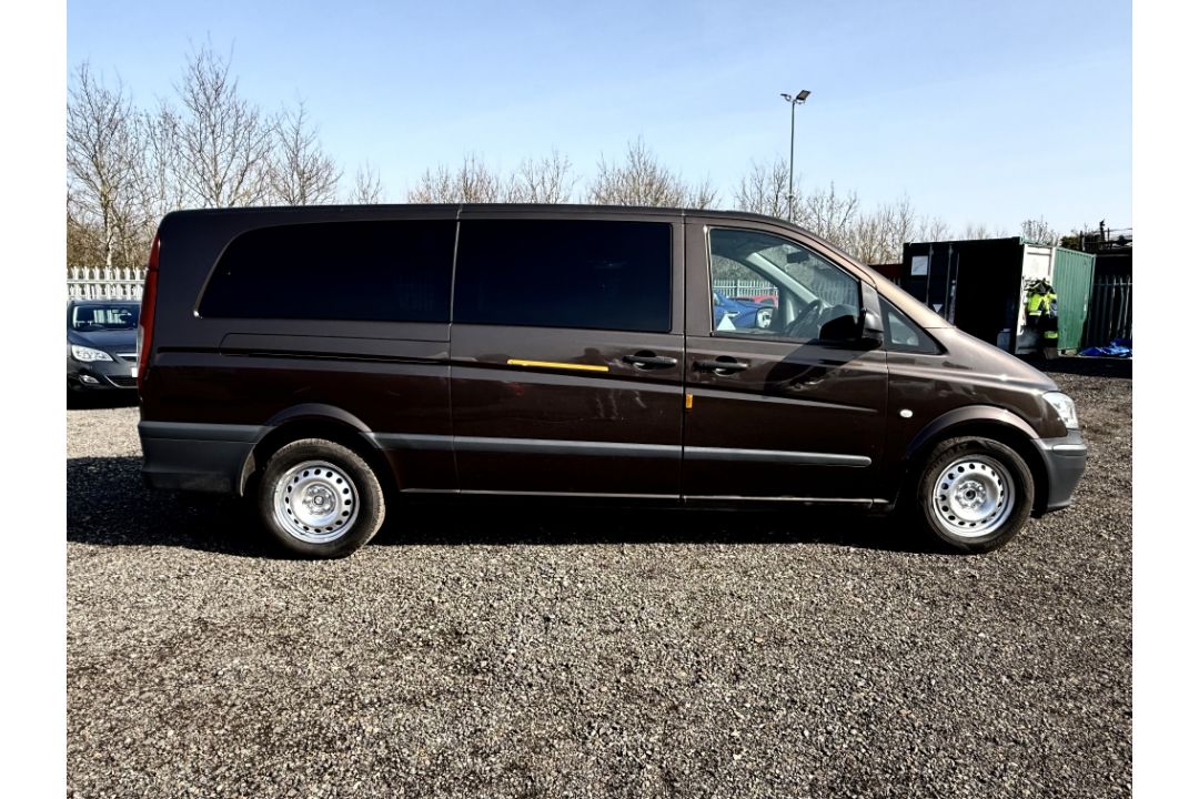 ** ON SALE** Mercedes Benz Trevliner Vito V113 2.1 CDI X-Long 9 Seats 2013 '13 Reg' A/C - Image 11 of 24