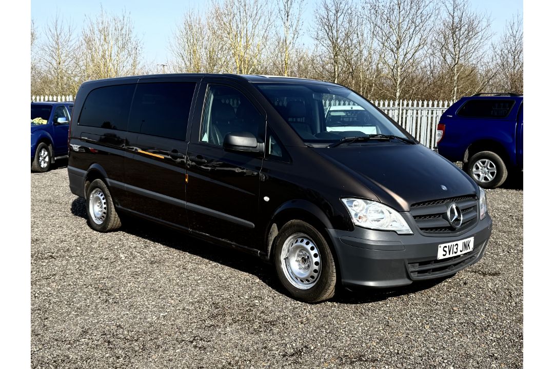 ** ON SALE** Mercedes Benz Trevliner Vito V113 2.1 CDI X-Long 9 Seats 2013 '13 Reg' A/C - Image 1 of 24