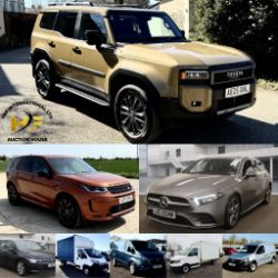 ** Commercial Vehicle & Car Event ** Toyota Land Cruiser Invincible 2025 - Land Rover Discovery Sport 2021 R-Dynamic - Over 20+ Lots **