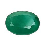 Emerald Green Oval Shape 9.86 Carat Slightly Included ( Colombia Origin ) ( Natural )