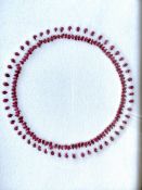 Ruby Red Pear Shape ( Parcel ) 15.00 Carats Slightly Included ( Natural ) ( Mozambique Origin )