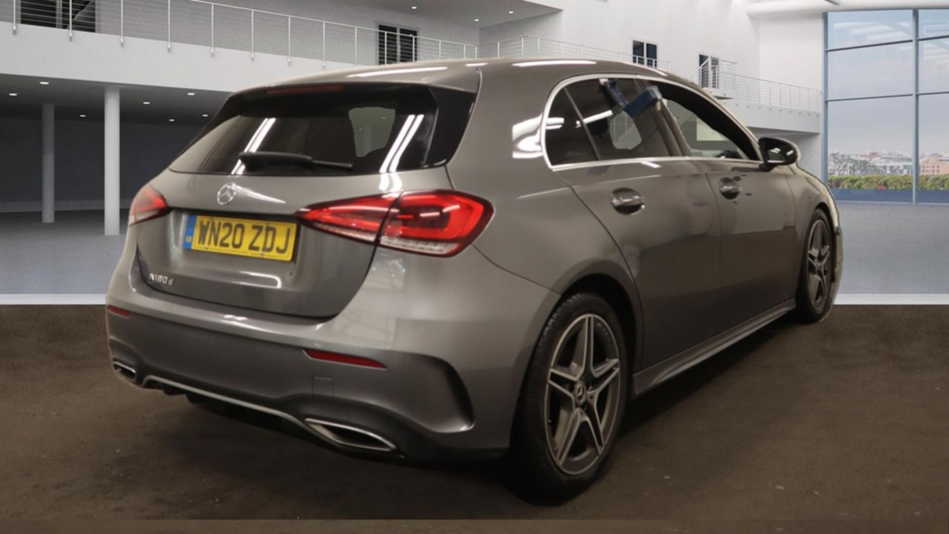 Mercedes Benz A Class A180 D AMG Line 2020 '20 Reg' Sat Nav - A/C - ULEZ Compliant - Image 3 of 7