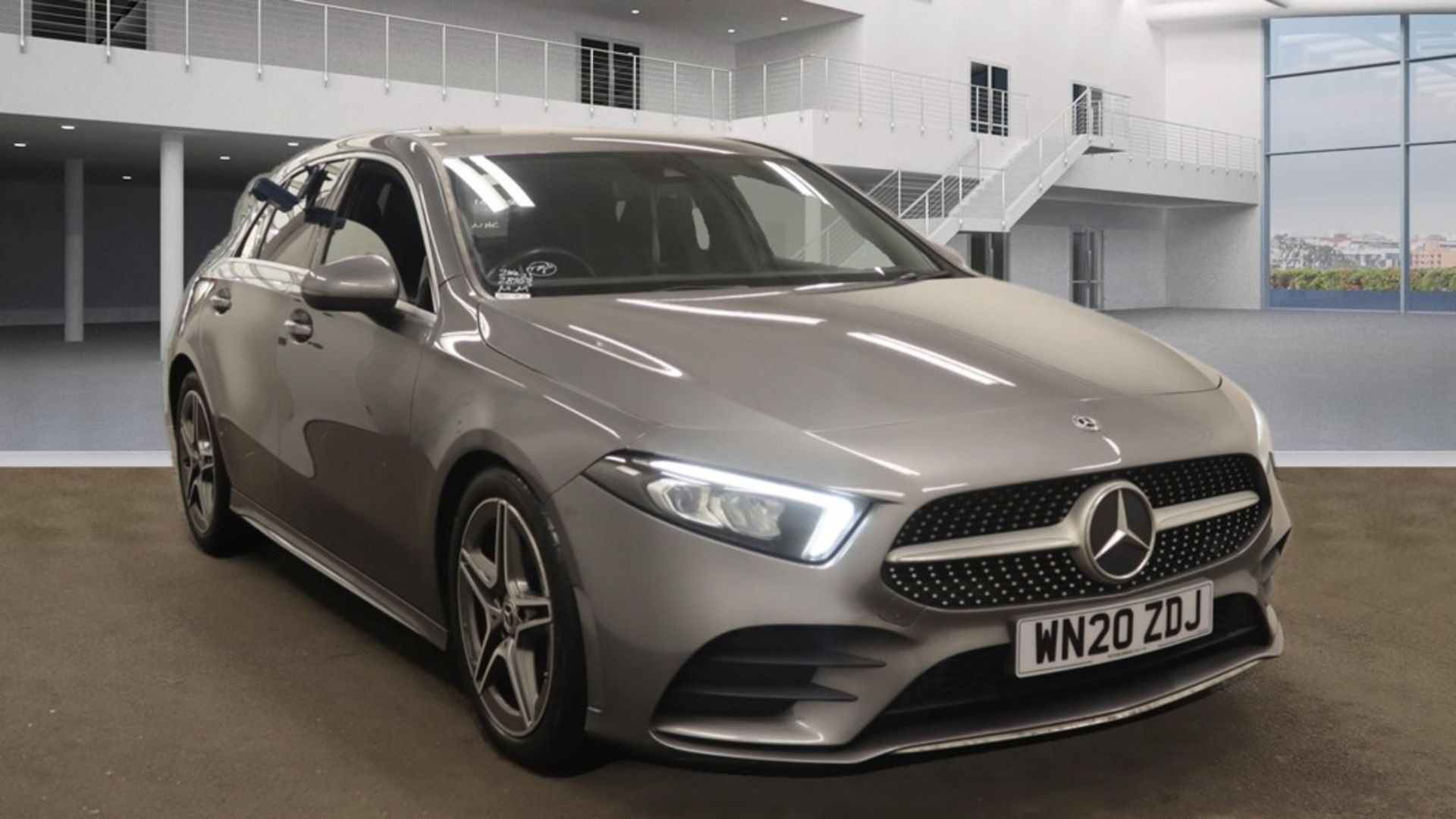 Mercedes Benz A Class A180 D AMG Line 2020 '20 Reg' Sat Nav - A/C - ULEZ Compliant