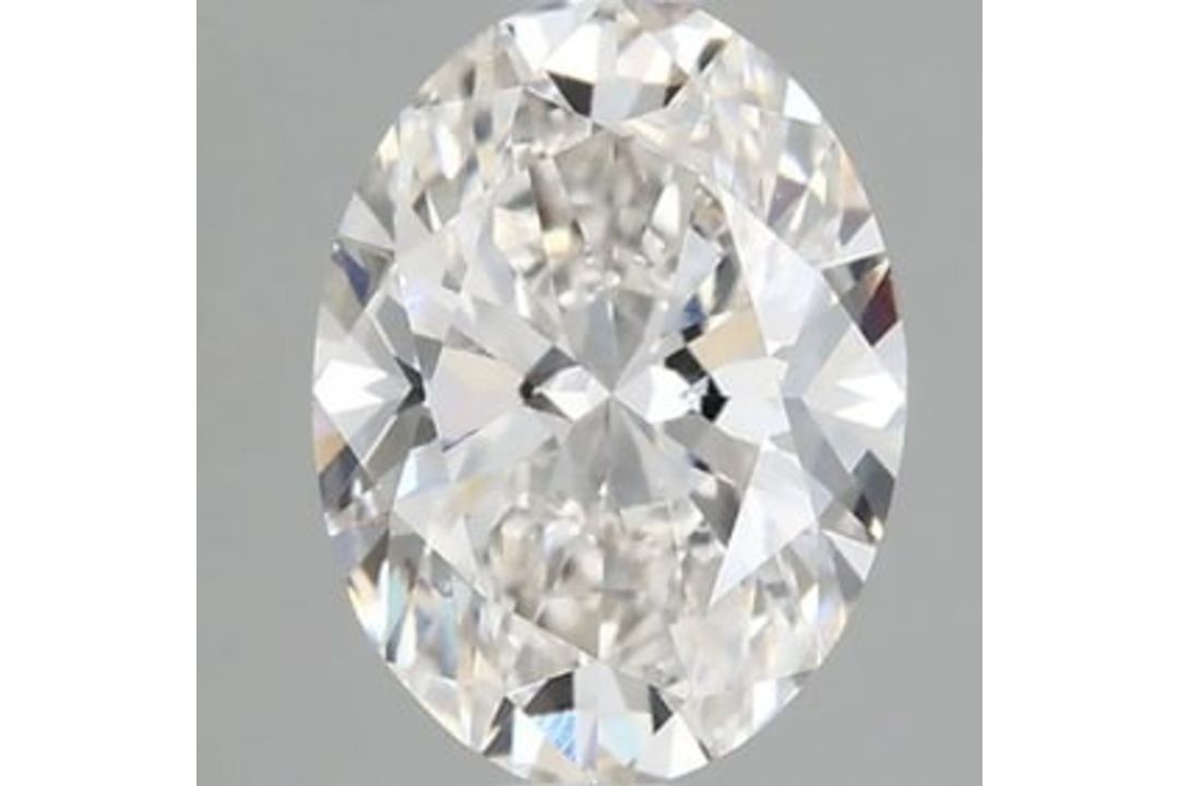 Oval Cut Diamond 1.00 Carat F Colour VS2 Clarity EX, EX - IGI Certificate - Image 1 of 5