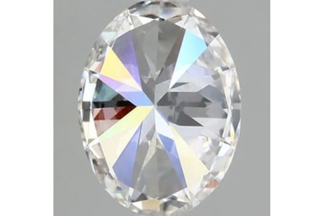 Oval Cut Diamond 1.00 Carat F Colour VS2 Clarity EX, EX - IGI Certificate - Image 2 of 5