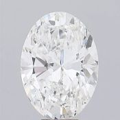Oval Cut Diamond 5.00 Carat F Colour VS2 ClarityEX, EX - IGI Certificate