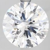 Round Brilliant Cut Diamond 3.00 Carat E Colour VS1 Clarity EX, EX IGI Certificate