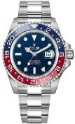** ON SALE **Rolex GMT Master II Oyster Perpetual White gold '2020 Year' Midnight Dial Box & Card
