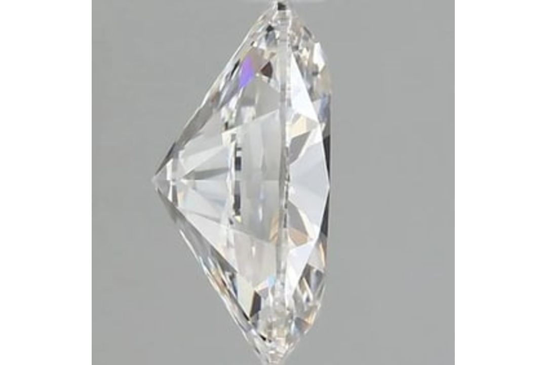 Oval Cut Diamond 1.00 Carat F Colour VS2 Clarity EX, EX - IGI Certificate - Image 4 of 5