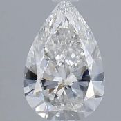 Pear Cut Diamond 1.00 Carat E Colour VS2 Clarity, EX , EX - IGI Certificate
