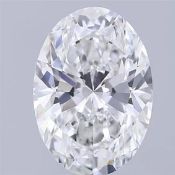 Oval Cut Diamond 4.00 Carat E Colour VS1 Clarity EX, EX - IGI Certificate