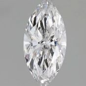 Marquise Cut Diamond 1.00 Carat E Colour VS1 Clarity EX, EX - IGI Certificate