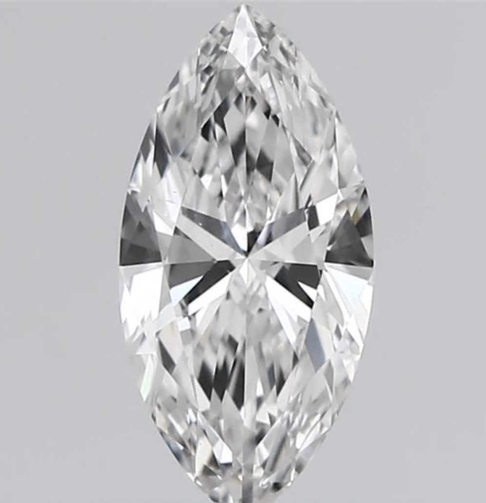 Marquise Cut ( Natural ) Diamond 1.00 Carat E Colour VS1 Clarity - GIA Certificate