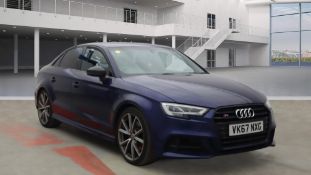 Audi S3 Saloon 2.0 TFSI 310 Quattro Black Edition 2017 '67 Reg' Sat Nav - A/C - Full Spec - * RARE *