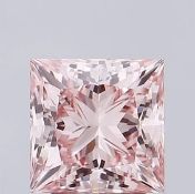 Princess Cut Diamond 3.01 Carat Fancy Intense Pink VS1 Clarity IGI Cert EX EX
