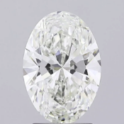 Oval Cut Diamond 2.00 Carat F Colour VVS2 Clarity EX EX - IGI Certificate