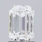 Emerald Cut Diamond 1.51 Carat G Colour SI2 Clarity ( Natural ) ( IGI Certificate )
