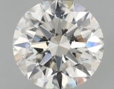 Round Brilliant Cut Diamond 1.00 Carat H Colour VS2 Clarity ( Natural ) ( IGI Certificate )