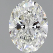 Oval Cut Diamond 2.00 Carat F Colour VVS1 Clarity EX EX - IGI Certificate