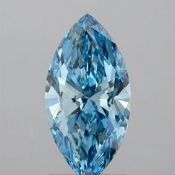 Marquise Cut Diamond 2.00 Carat Fancy Blue VS1 Clarity EX EX IGI Certificate