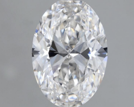 Oval Cut ( Natural ) Diamond 1.02 Carat F Colour SI1 Clarity - GIA Certificate