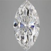 Marquise Cut Diamond 6.08 Carat F Colour VS1 Clarity IGI Cert EX EX