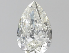 Pear Cut Diamond 1.00 Carat H Colour SI1 Clarity ( Natural ) ( IGI Certificate )