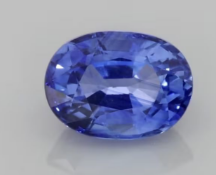 Sapphire Blue Oval Shape 1.43 Carat Slightly included ( Sri Lanka Origin ) ( Natural )