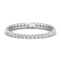 Round Brilliant Cut Diamond Tennis Bracelet 4.00 Carats F/G Colour VS Clarity