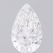 Pear Cut Diamond 6.05 Carat F Colour VS1 Clarity IGI Cert EX EX