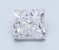 Princess Cut 2.00 Carat, F Color, VS1 Clarity EX EX IGI Cert