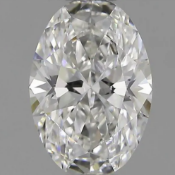 Oval Cut Diamond 1.00 Carat E Colour VVS2 Clarity IGI Cert EX EX